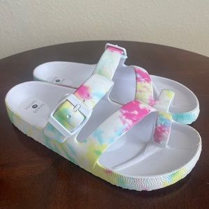 Shade & Shore Tie Die Sandal